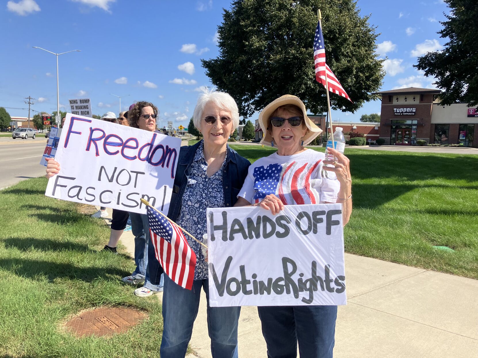 Labor Day protest